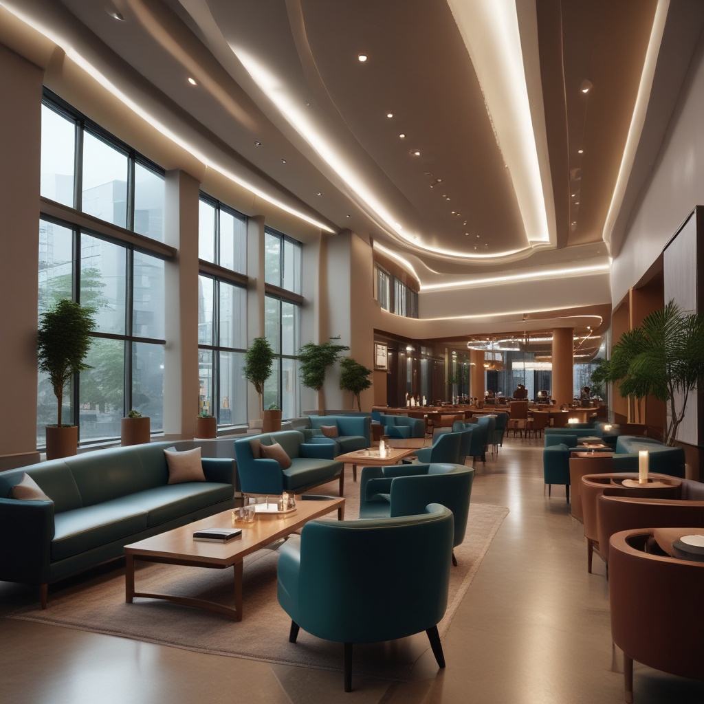 Interior view of the lounge